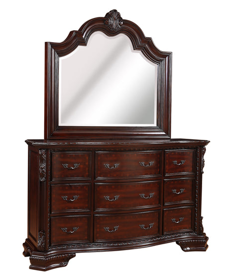 Sheffield Rich Brown Dresser from Crown Mark - Luna Furniture