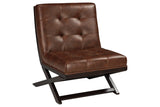 Sidewinder Brown Accent Chair from Ashley - Luna Furniture