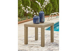 Silo Point Brown Outdoor End Table from Ashley - Luna Furniture