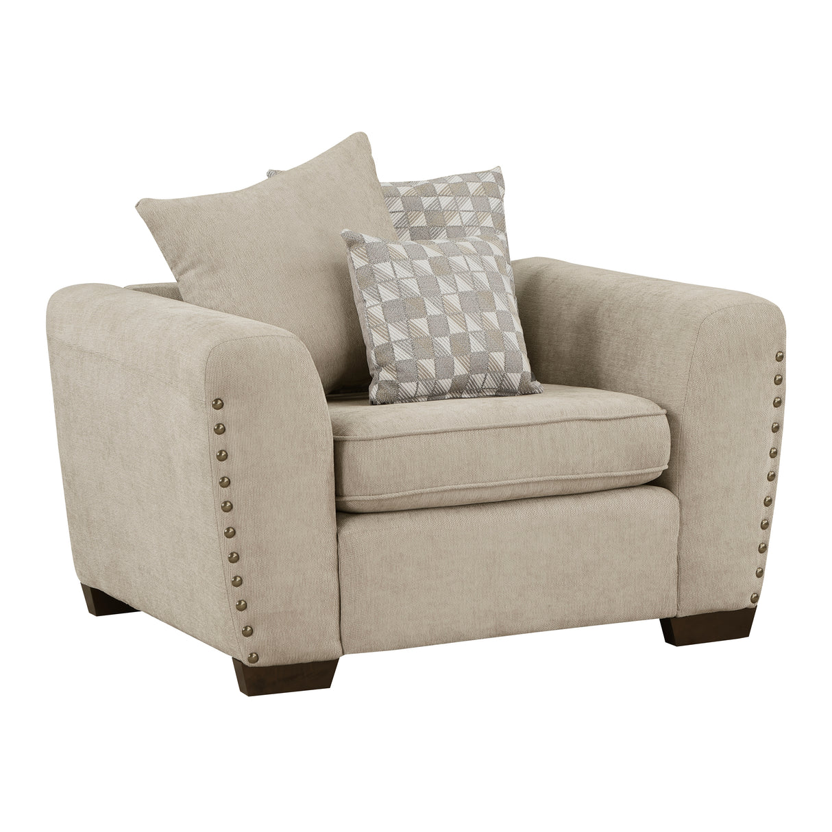 Silverthorne Light Brown Chair from Homelegance - Luna Furniture