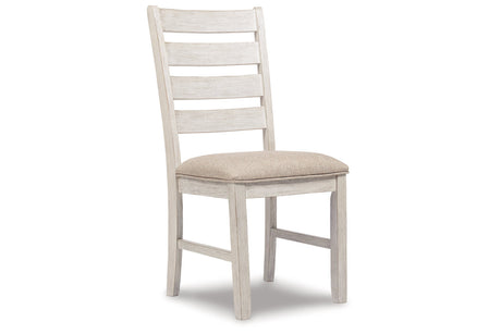 Skempton White/Light Brown Dining Chair, Set of 2 from Ashley - Luna Furniture