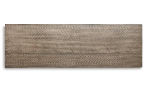 Skempton White/Light Brown Storage Bench from Ashley - Luna Furniture