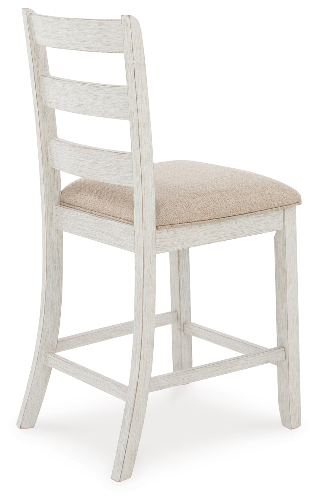 Skempton White/Light Brown White/Light 7-Piece Brown Counter Height Set from Ashley - Luna Furniture