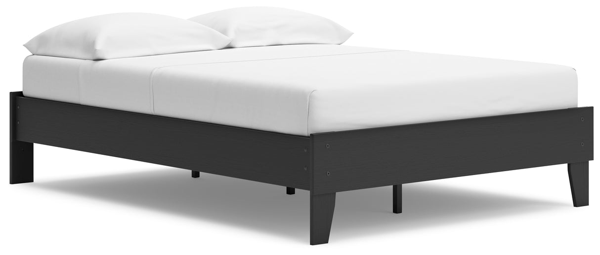 Socalle Black Youth Platform Base Bedroom Set from Ashley - Luna Furniture