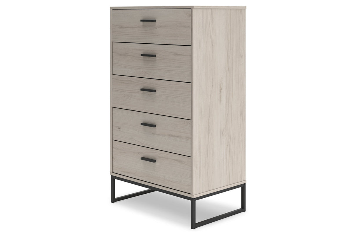 Socalle Light Natural Chest of Drawers from Ashley - Luna Furniture