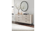 Socalle Light Natural Youth Platform Base Bedroom Set from Ashley - Luna Furniture