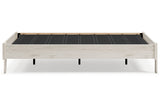 Socalle Light Natural Full Platform Base Bed from Ashley - Luna Furniture