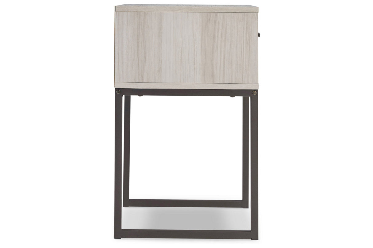 Socalle Light Natural Nightstand from Ashley - Luna Furniture