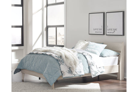 Socalle Natural Full Platform Bed from Ashley - Luna Furniture