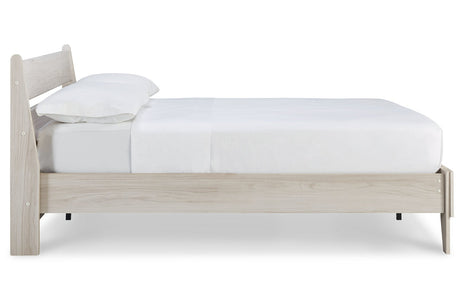 Socalle Natural Full Platform Bed from Ashley - Luna Furniture