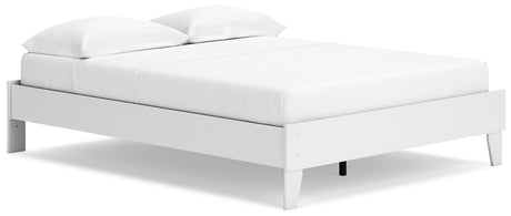 Socalle Two-tone Queen Platform Base Bed from Ashley - Luna Furniture