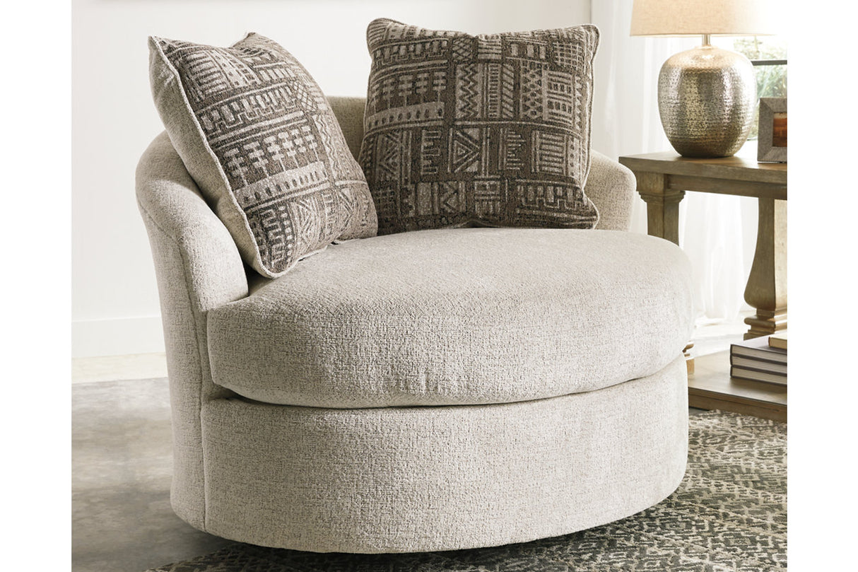 Soletren Stone Accent Chair from Ashley - Luna Furniture