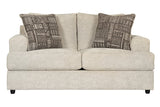 Soletren Stone Loveseat from Ashley - Luna Furniture