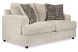 Soletren Stone Loveseat from Ashley - Luna Furniture