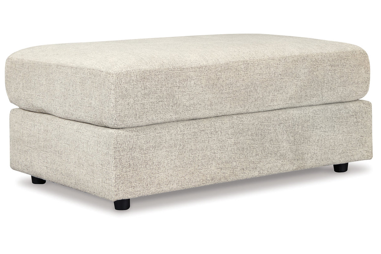 Soletren Stone Oversized Ottoman from Ashley - Luna Furniture