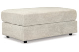 Soletren Stone Oversized Ottoman from Ashley - Luna Furniture