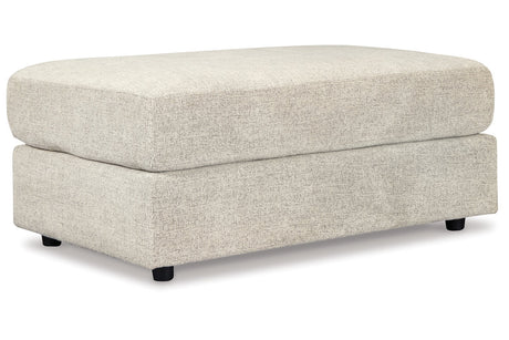 Soletren Stone Oversized Ottoman from Ashley - Luna Furniture