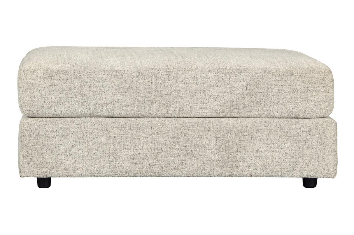 Soletren Stone Oversized Ottoman from Ashley - Luna Furniture
