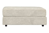 Soletren Stone Oversized Ottoman from Ashley - Luna Furniture
