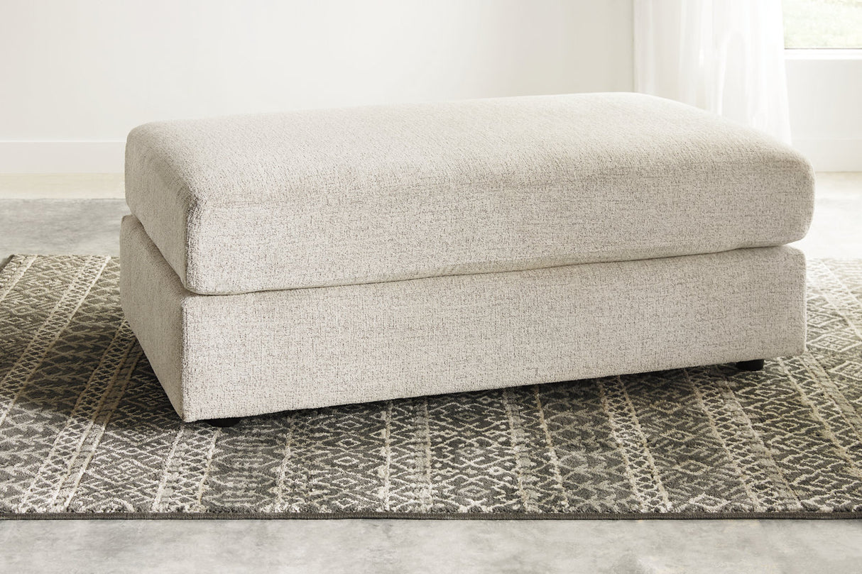 Soletren Stone Oversized Ottoman from Ashley - Luna Furniture
