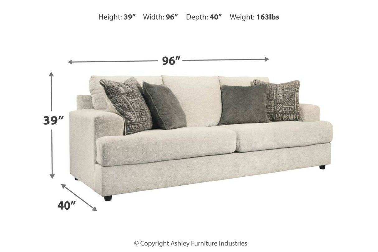 Soletren Stone Sofa from Ashley - Luna Furniture