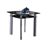 Sona Black/Silver Counter Height Set from Homelegance - Luna Furniture