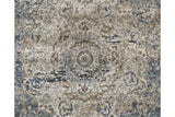 South Blue/Beige 5' x 7' Rug from Ashley Furniture - Luna Furniture