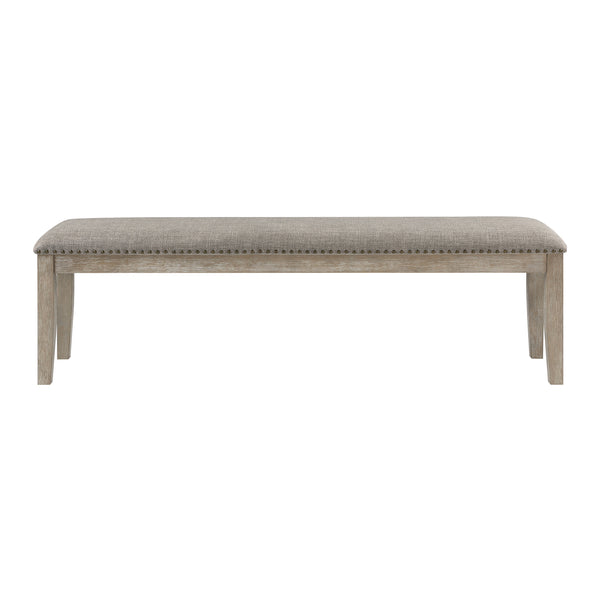 Southlake Brownish Gray Dining Bench