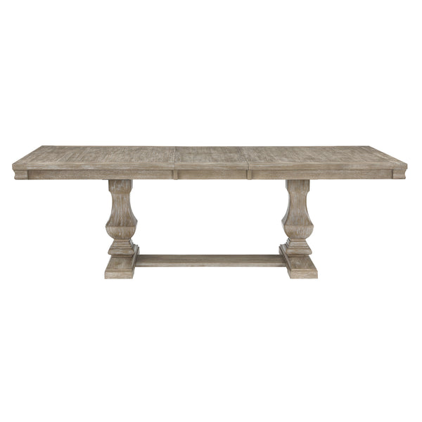 Southlake Brownish Gray Extendable Dining Table