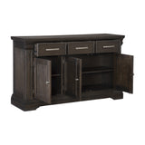 Southlake Wire Brushed Rustic Brown Server from Homelegance - Luna Furniture