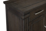 Southlake Wire Brushed Rustic Brown Server from Homelegance - Luna Furniture