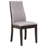 Spring Creek Gray Upholstered Side Chairs, Set of 2 from Coaster - Luna Furniture
