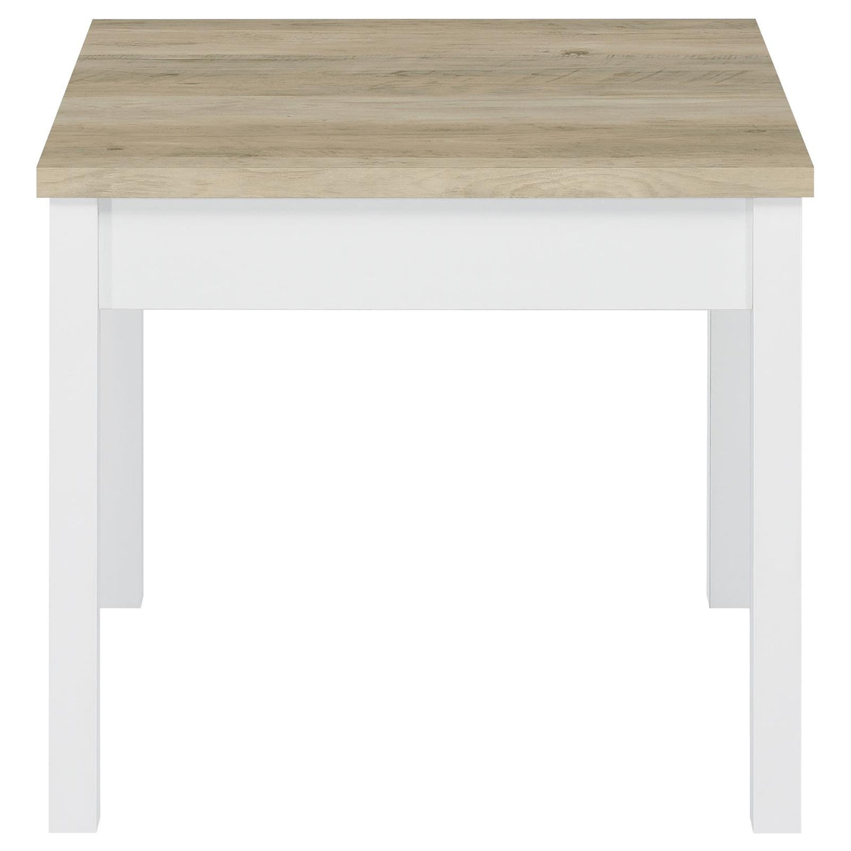 Stacie Antique Pine and White 3-Piece Composite Wood Coffee Table Set from Coaster - Luna Furniture