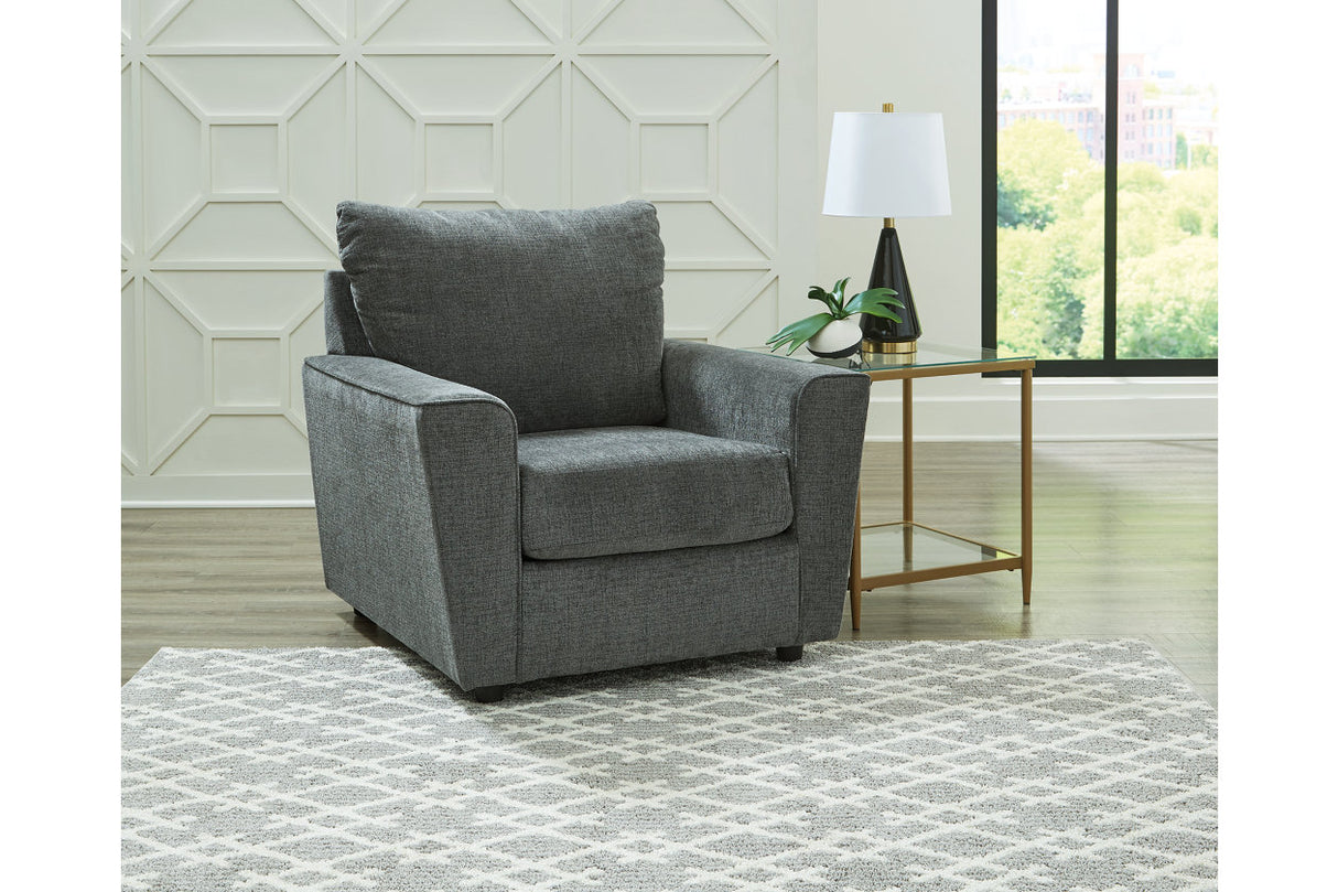 Stairatt Gravel Chair from Ashley - Luna Furniture