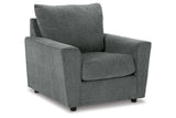 Stairatt Gravel Chair from Ashley - Luna Furniture