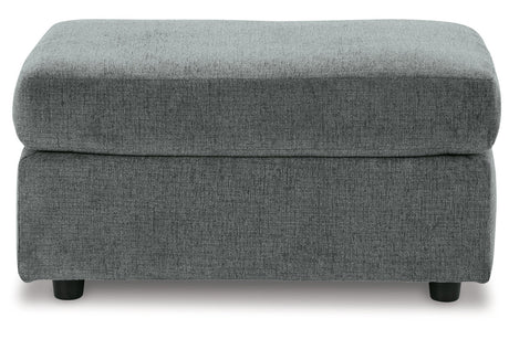 Stairatt Gravel Ottoman from Ashley - Luna Furniture