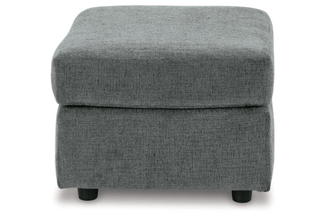 Stairatt Gravel Ottoman from Ashley - Luna Furniture