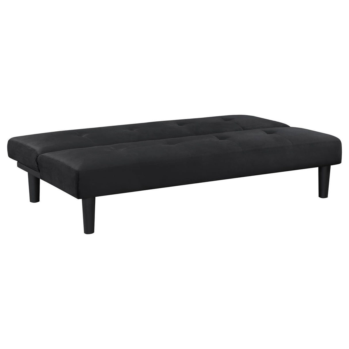 Stanford Black Multipurpose Upholstered Tufted Convertible Sofa Bed from Coaster - Luna Furniture