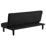 Stanford Black Multipurpose Upholstered Tufted Convertible Sofa Bed from Coaster - Luna Furniture