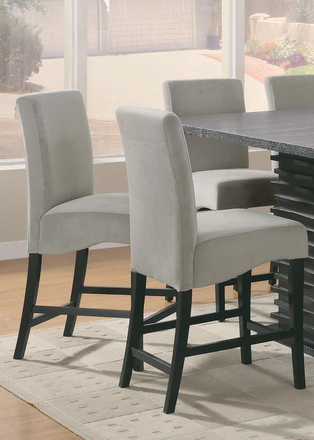 Stanton Black Square Counter Table from Coaster - Luna Furniture