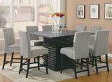 Stanton Black Square Counter Table from Coaster - Luna Furniture
