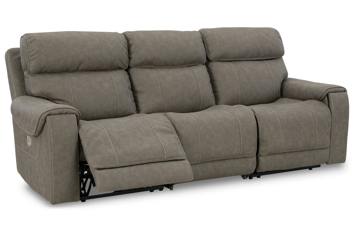 Starbot Fossil 3-Piece Power Reclining Sectional Sofa from Ashley - Luna Furniture