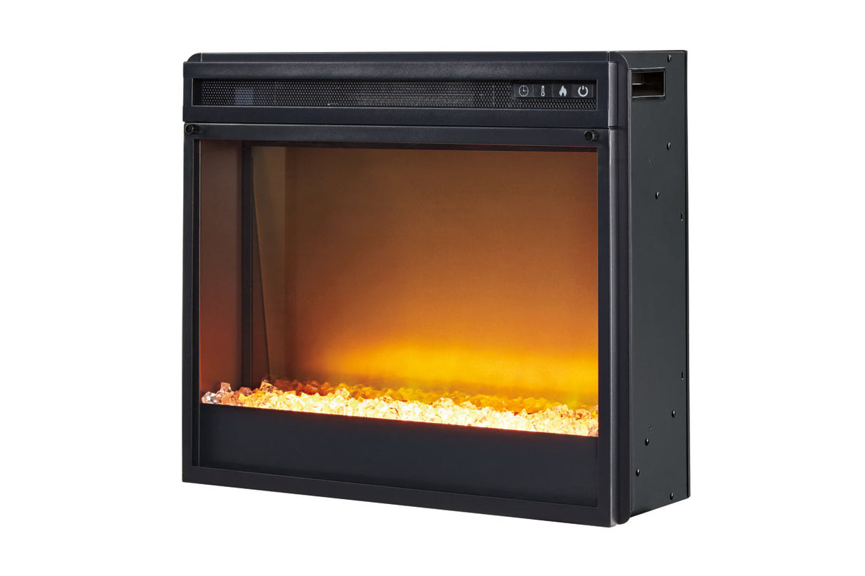 Starmore Brown 70" TV Stand with Electric Fireplace from Ashley - Luna Furniture