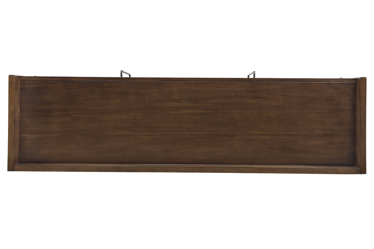 Starmore Brown/Gunmetal 3-Piece Entertainment Center from Ashley - Luna Furniture