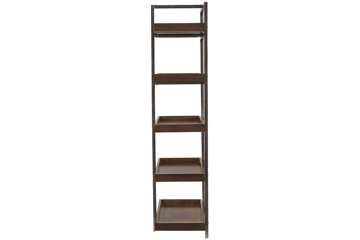 Starmore Brown/Gunmetal 3-Piece Entertainment Center from Ashley - Luna Furniture