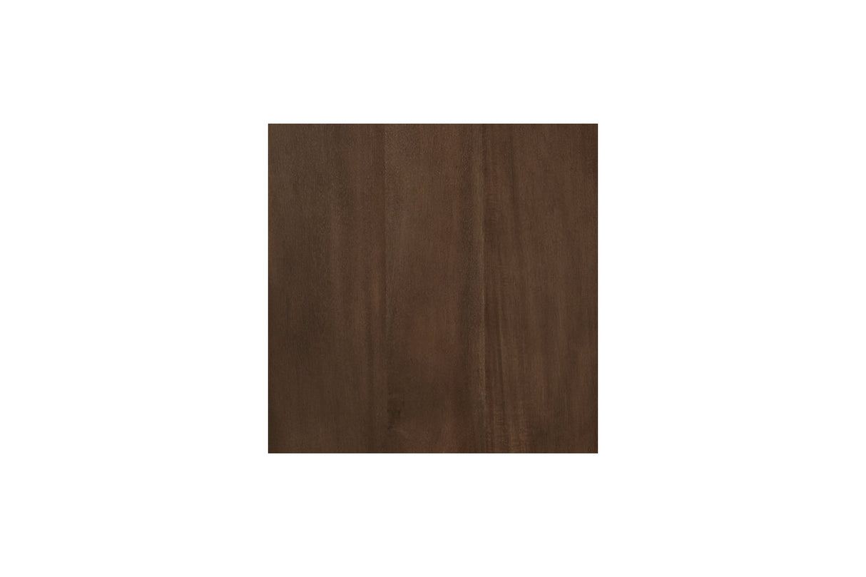 Starmore Brown/Gunmetal 3-Piece Wall Unit with Electric Fireplace from Ashley - Luna Furniture