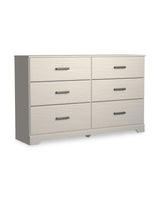 Stelsie White Dresser from Ashley - Luna Furniture