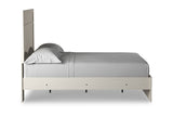 Stelsie White Full Panel Bed from Ashley - Luna Furniture