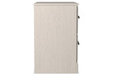 Stelsie White Nightstand from Ashley - Luna Furniture