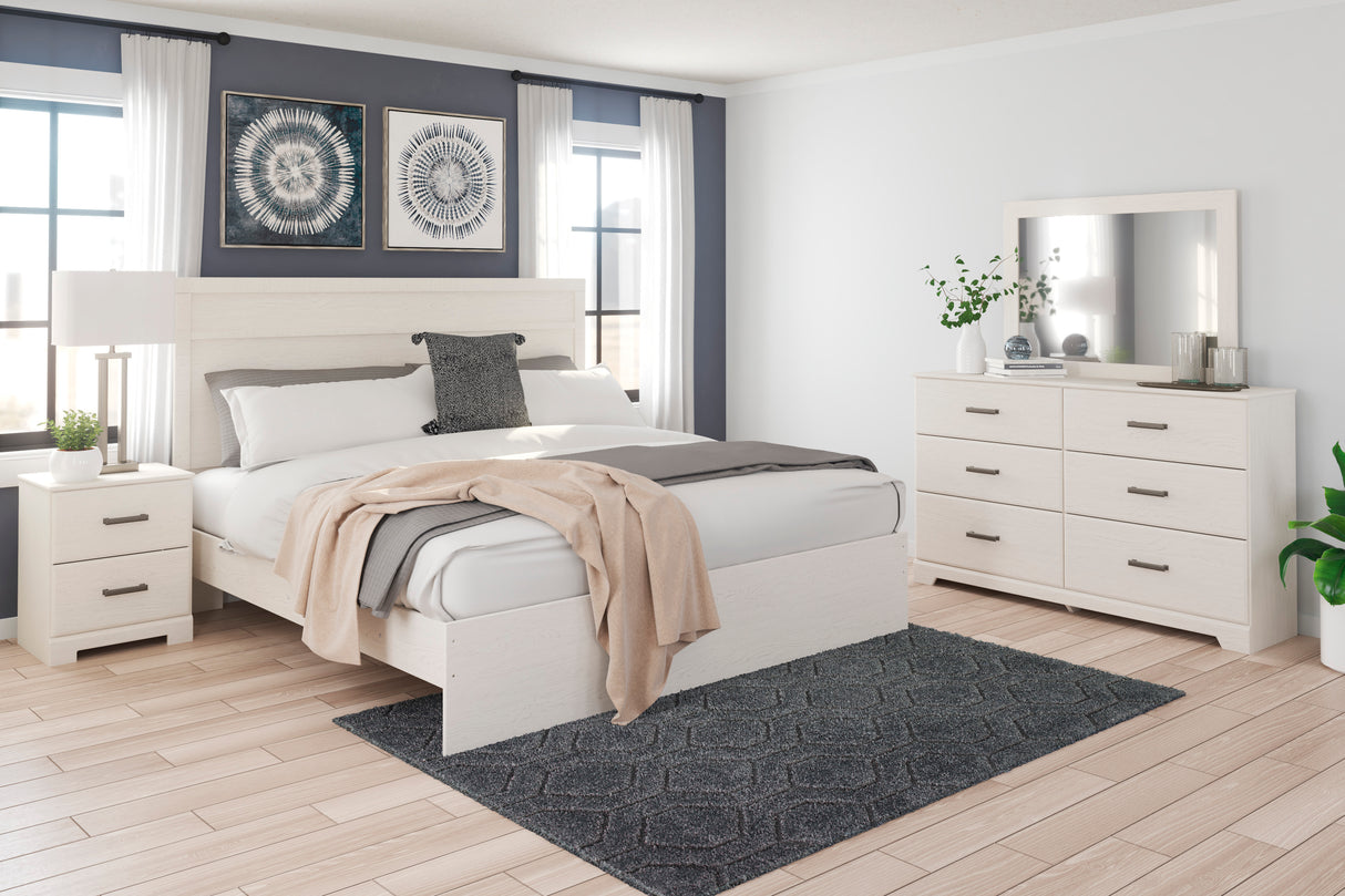 Stelsie White Panel Bedroom Set from Ashley - Luna Furniture